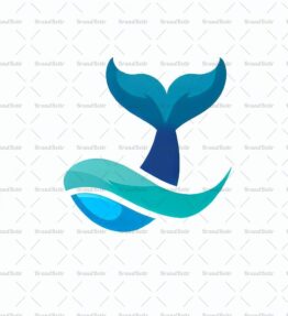 Walflosse und Wasser